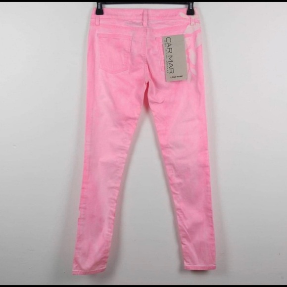LF Denim - LF Carmar | Pink Printed Skinny Jeans NWT